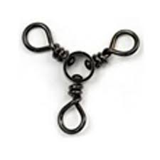 Eagle Claw 3-Way Swivel Black